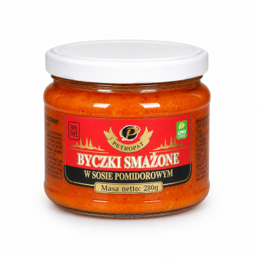 Byczki smażone w sosie pomidorowym