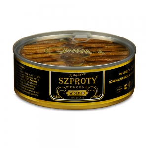 Mackerel smoked in oil 170g