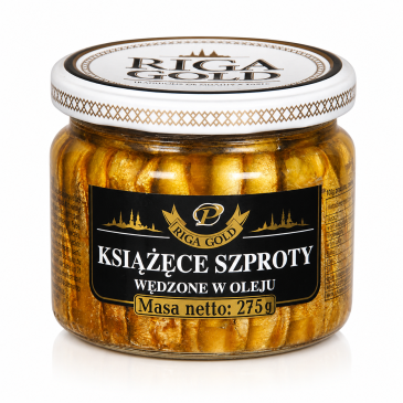 Książęce szproty w oleju roślinnym