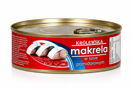 Królewska Makrela w sosie pomidorowym