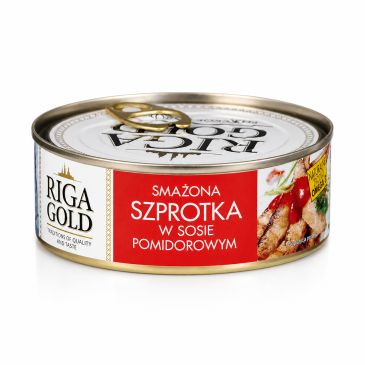 Smażona Szprotka w sosie pomidorowym